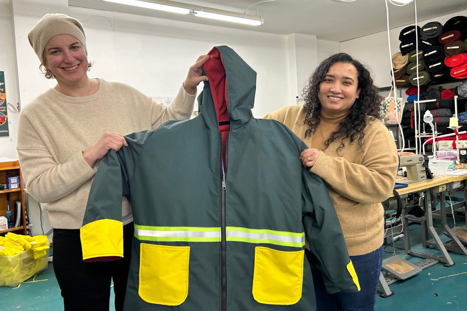 Upcycling Warmth and Holiday Cheer