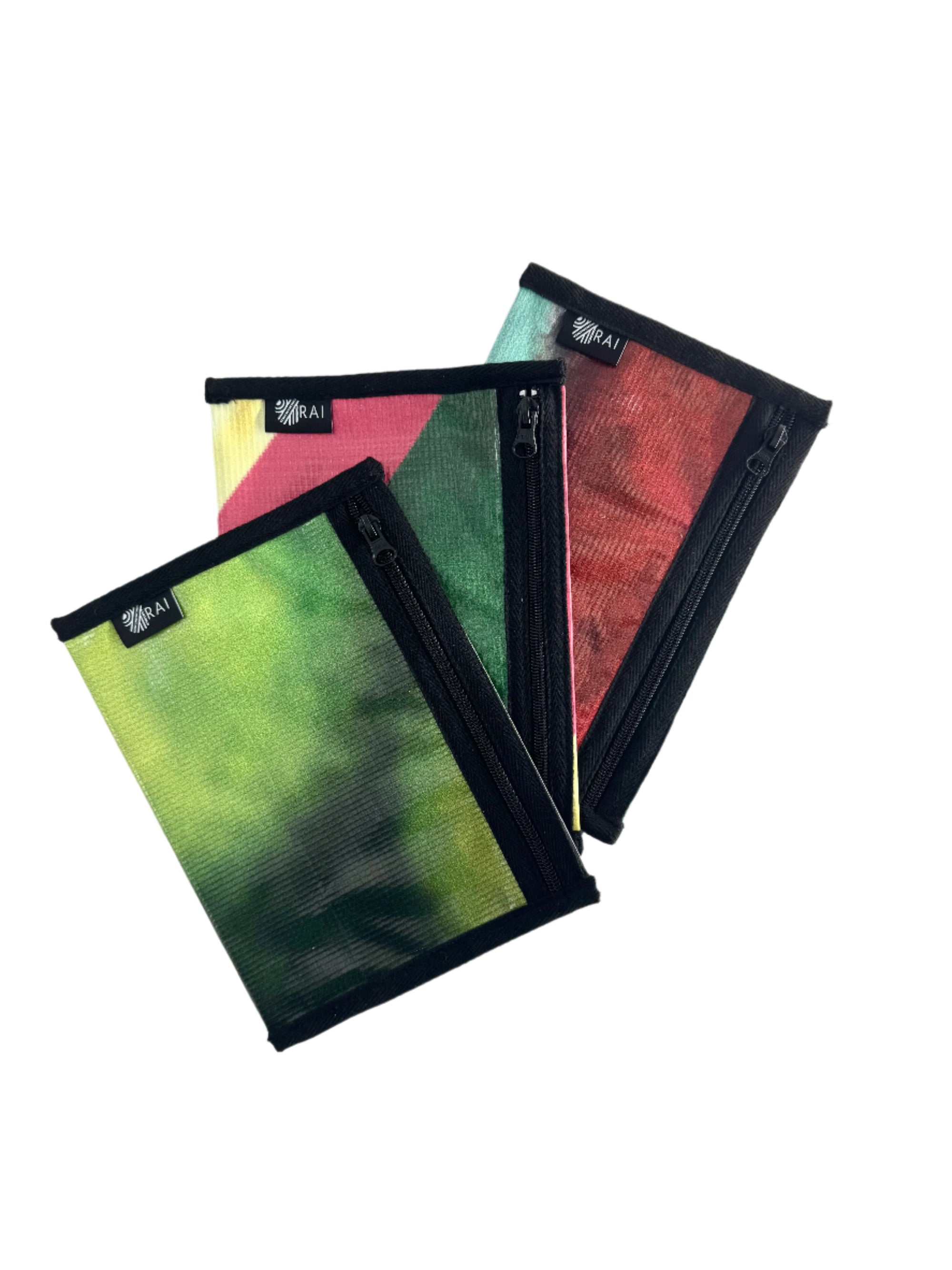 Upcycled Vinyl Flat Pouch (Small)