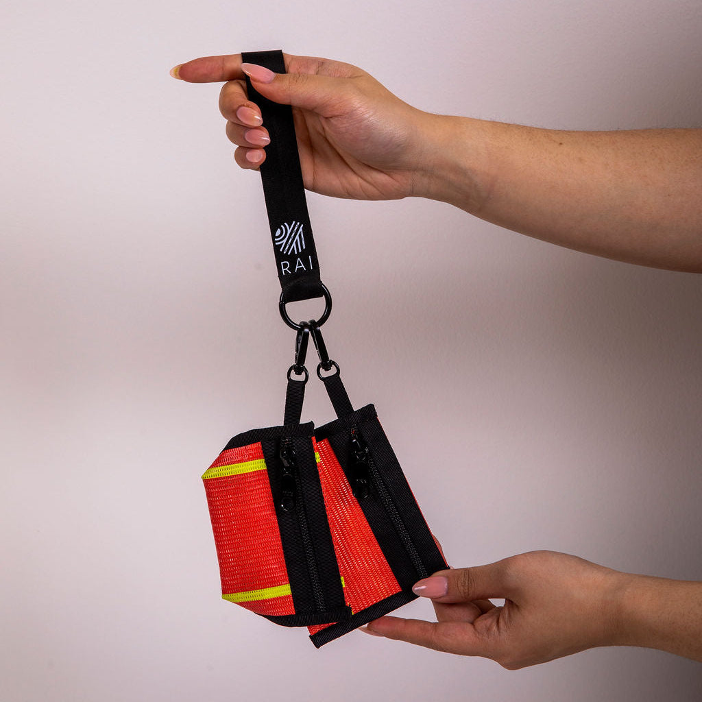 Dual Pouch Wristlet