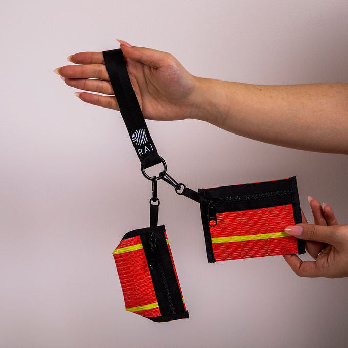 Dual Pouch Wristlet