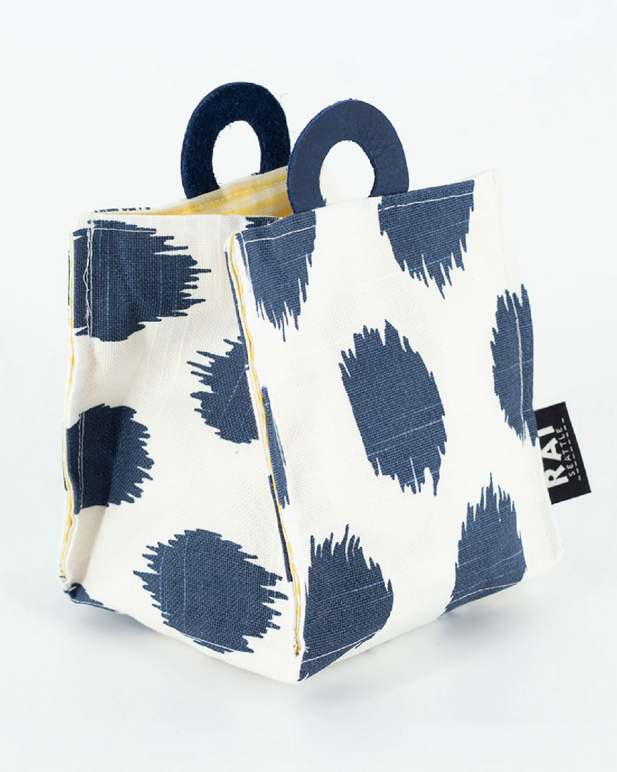 Handcrafted Fabric Cubes with Handles