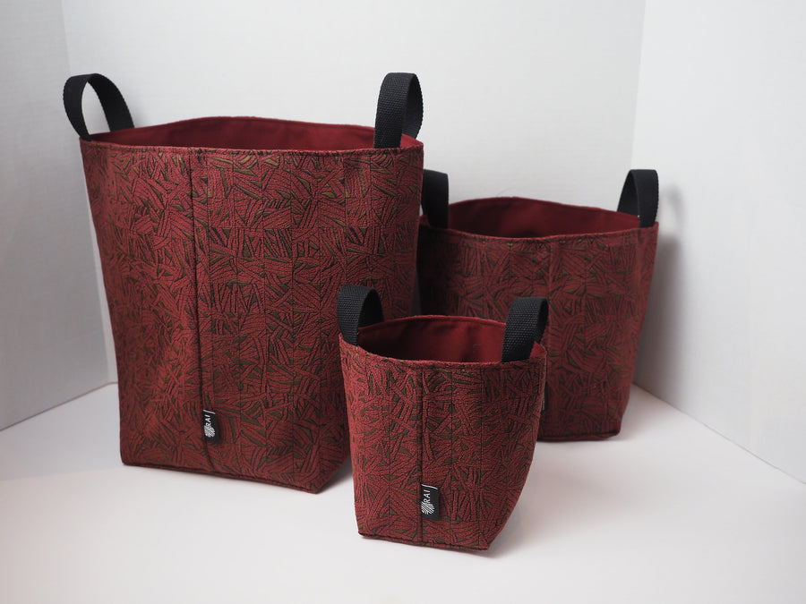 Double Lined Fabric Baskets