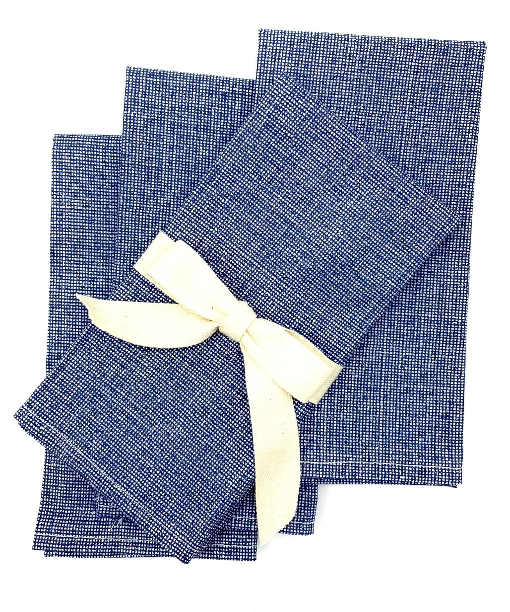 Zero-Waste Cotton Napkins (Set of 4)